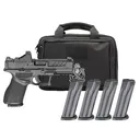 SPRINGFIELD ARMORY Echelon 4.5F 9mm 4.5in Black Pistol Gear Pac w/ Viridian RFX11, 4x 15rd Mags, Range Bag (EC9459B-15-PAC) - Springfield Armory