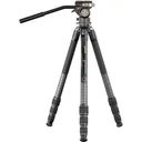 SIRUI 4-Section Carbon Fiber Tripod (SP124+B5X) - Sirui