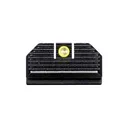 NIGHT FISION Optics Ready Stealth Yellow Front Ring/Blank Rear Night Sight Set For Springfield Hellcat OSP/XD-S w/ 507k (SPR-229-248-268-YGZX) - Night Fision