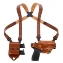 GALCO Miami Classic II Tan RH Shoulder System for Sig Sauer P365 Fuse/P365 X-Macro (MCII894R) - Galco