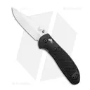 BENCHMADE Griptilian 3.45in Drop-Point Black Knife (551-S30V) - Benchmade