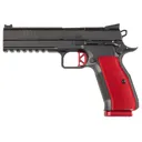 DW DWX 9mm 5in 10rd Matte Black/Red Semi-Auto Pistol (92013) - Dan Wesson