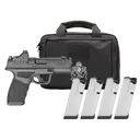SPRINGFIELD ARMORY Hellcat Pro Comp OSP 9mm 3.7in Black Pistol Gear Pac w/ Viridian RFX11, 1x 15rd/ 3x 17rd Mags, Range Bag (HCP9379BOSP-COMP-PAC) - Springfield Armory
