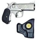 BOND ARMS Trump DT47 Satin Package .45 LC/410 Ga 4.25in 2rd Revolver (BADT47-SatinPkg) - Bond Arms