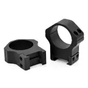 WARNE 34mm PA High Matte Black Rifle Scope Rings (522M) - Warne Scope Mounts