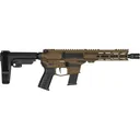CMMG Banshee Mk10 10mm 8in 15rd Midnight Bronze Semi-Auto Pistol w/ Ripbrace (10A570F-MB) - Cmmg
