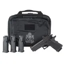 SPRINGFIELD ARMORY 1911 DS Prodigy Compact AOS 9mm 4.25in Black Pistol Gear Pac w/ Viridian RFX11, 4x 15rd Mags, Range Bag (PH9116AOS-PAC) - Springfield Armory