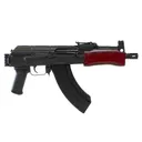 CENTURY ARMS Mini Draco 7.62x39mm 7.75in 30rd Semi-Auto Pistol w/ Russian Red Handguard (HG2137PR-N) - Century Arms