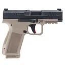 CANIK Mete MC9 LS 9mm 3.64in 10rd Two-Tone Semi-Auto Pistol, California Compliant (HG7885CABD-N) - Canik