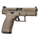 CZ P-10 Compact 9mm 4.02in 15rd Flat Dark Earth Semi-Auto Pistol (91577) - Cz