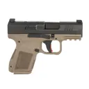 CANIK Mete MC9 9mm 3.18in 10rd Two-Tone Semi-Auto Pistol, California Compliant (HG7651CABD-N) - Canik
