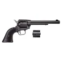 HERITAGE MANUFACTURING Rough Rider Steel .22LR/WMR 6.5in 6rd Black Satin/Poly Stars Revolver (SRR22MBS6PG) - Heritage Manufacturing