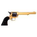 HERITAGE MANUFACTURING Rough Rider .22LR 6.5in 6rd Gold/Poly Stars Revolver (RR22S6) - Heritage Manufacturing
