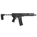 CMMG Dissent Mk4 9mm 10.5in 2x 30rd Mags Armor Black Braced Pistol (94AD10F-AB) - CMMG