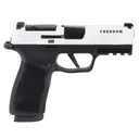SIG SAUER P365 XMacro Freedom Turning Point USA 9mm 3.7in 2x 17rd Mags Black/White Semi-Auto Pistol (365XCA-9-TWXR3-TP) - Sig Sauer