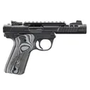 RUGER Mark IV 22/45 Lite .22LR 4.4in 2x 10rd Mags Manual Safety Black Anodized Pistol (43959) - Ruger