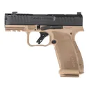 CANIK METE MC9 PRIME 9mm Luger 3.64in 17rd Black/FDE Semi-Auto Pistol (HG8328BD-N) - Canik