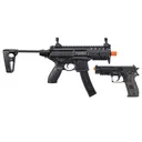 SIG SAUER SIG1 MPX 6mm Spring Airsoft Rifle Kit w/ P226 Spring Pistol (AIR-S1-MPX226) - Sig Sauer