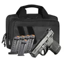 SMITH & WESSON M&P9 Shield Plus OR 9mm 3.1in 5x 13rd/1x 10rd Mags Thumb Safety Pistol Carry On Bundle (14724) - Smith and Wesson