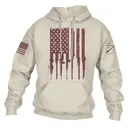GRUNT STYLE Unisex Rifle Flag Sand Hoodie (GS7671) - Grunt Style