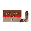 FIOCCHI 45 Colt 250 Grain LRNFP Ammo, 50 Round Box (45LCCA) - Fiocchi