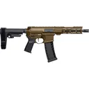 CMMG Banshee Fixed Ejector Mk4 9mm 8in 30rd Midnight Bronze Pistol (94A860F-MB) - CMMG