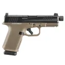 RUGER RXM 9mm 4.5in Threaded 2x 15rd Mags Black/FDE Striker-Fired Pistol (19435) - Ruger