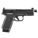 RUGER RXM 9mm 4.5in Threaded 2x 15rd Mags Black/Black Striker-Fired Pistol (19446) - Ruger