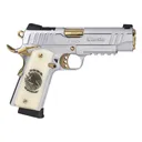 GIRSAN MC1911 C Liberador 10mm Auto 4.4in Gold/Pearl Pistol (391620) - Girsan