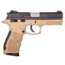 TAURUS TH40 .40 S&W 4.25in 2x 15rd Mags Tan/Black Pistol (1-TH40041T) - Taurus