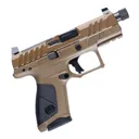 BERETTA APX-A1 Compact Tactical 9mm 4.2in 15rd/17rd Flat Dark Earth Semi-Auto Pistol (JAXA1F917TACFDE) - Beretta
