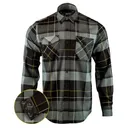 RETRO RIFLE The Journeyman Sherpa Thorned Flannel Long Sleeve Shirt (60534701) - Retro Rifle