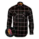 RETRO RIFLE OG Mural Flannel Long Sleeve Shirt (51892991) - Retro Rifle