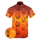 RETRO RIFLE Synth Crab Button Down Short Sleeve Shirt (82297284) - Retro Rifle