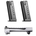 MAGNUM RESEARCH Mark XIX Desert Eagle Conversion Kit w/ .44 Magnum 6in White Matte Distressed IMB Barrel and Two .44 Magnum 8rd Magazines (BMCP446WMDIMB) - Magnum Research