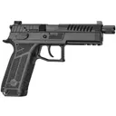 CZ P-09 F Nocturne 9mm 5.3in 21rd Suppressor-Ready Black DA/SA Pistol (91671) - Cz