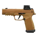 SIG SAUER P365 DH3 RXSL 9mm 3.7in 21rd Coyote Cerakote Striker-Fired Pistol w/ ROMEO-X SIG-LOC and 3 Magazines (365XF-9-DH3-RXSL) - Sig Sauer