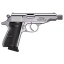 WALTHER PP SD Stainless .32 ACP 3.9in Threaded 2x8rd Semi-Auto Pistol (4796062) - Walther