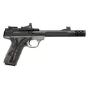BROWNING Buck Mark 22 LR Plus Red Dot 5.9in 10rd G-10 Black/Gray Pistol (051599490) - Browning