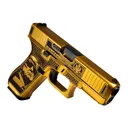 GLOCK 45 Gen5 9mm 4.02in 17rd DOGE Gold Cerakote Pistol (PA455S204NDGE) - Glock
