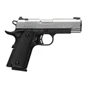 BROWNING 1911-380 Black Label 380 ACP Compact 3.63in 8rd Black/Stainless Pistol (051119492) - Browning