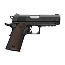 BROWNING 1911-22 Black Label 22LR Compact 3.63in 10rd Brown Grip/Matte Black Pistol (051066490) - Browning