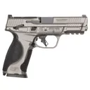 SMITH & WESSON M&P9 M2.0 Metal CA Compliant 9mm 4.25in 2x 10rd Mags Tungsten Gray Pistol (14278) - Smith and Wesson