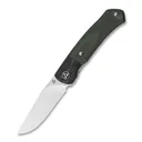 QSP 3.38in Gannet Linerlock Green Folding Pocket Knife (QS137-C) - Qsp