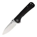 QSP 3.25in Hawk Linerlock Ebony Folding Pocket Knife (QS131-P1) - Qsp