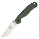ONTARIO KNIFE COMPANY RAT II Linerlock OD Green Folding Knife (ON8828OD) - Ontario Knife Company