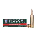 FIOCCHI 222-50 Rem. 55 Grain PSP Ammo, 20 Round Box (22250B) - Fiocchi