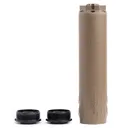 HUXWRX Flow Range 36 Ti FDE Suppressor with 1/2x28 and 5/8x24 Direct Threads (3728) - HUXWRX