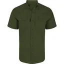 DRAKE Mens Wingshooter Trey Cotton Solid Kalamata Olive SS Shirt (DS2620-KMO) - Drake