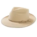 STETSON Stratoliner Milan Fedora Sand Hat (TSSTROB292479) - Stetson